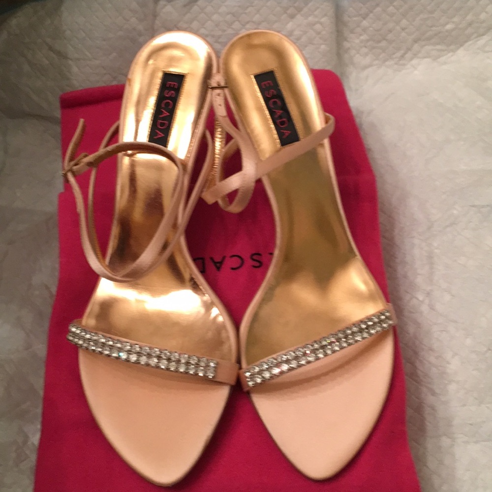 Escada evening sandals